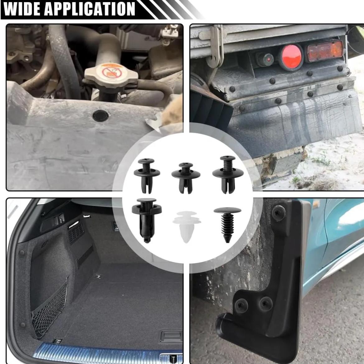 Universal Car Fastener Kit, Durable Plastic 6 StyleDesigns Buckles for Secure & Easy Installation,Automotive Exterior Accessories for WideApplication, Vehicle Replacement, Car Interior KitCar Essentials,Car Visor Clip, Car Accessory, BodyScrew Universal Car Fastener Kit, Durable Plastic 6 StyleDesigns Buckles for Secure & Easy Installation,Automotive Exterior Accessories for WideApplication, Vehicle Replacement, Car Interior KitCar Essentials,Car Visor Clip, Car Accessory, BodyScrew
