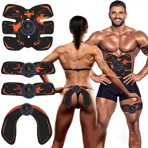 Abdominal Exerciser, 1 Set Multi-part Complete Muscle Exerciser with 8 Modes 19 Levels Of Intensity, Fitness Equipment for Tummy/Glutes/Arms/Legs, Muscle Stimulator