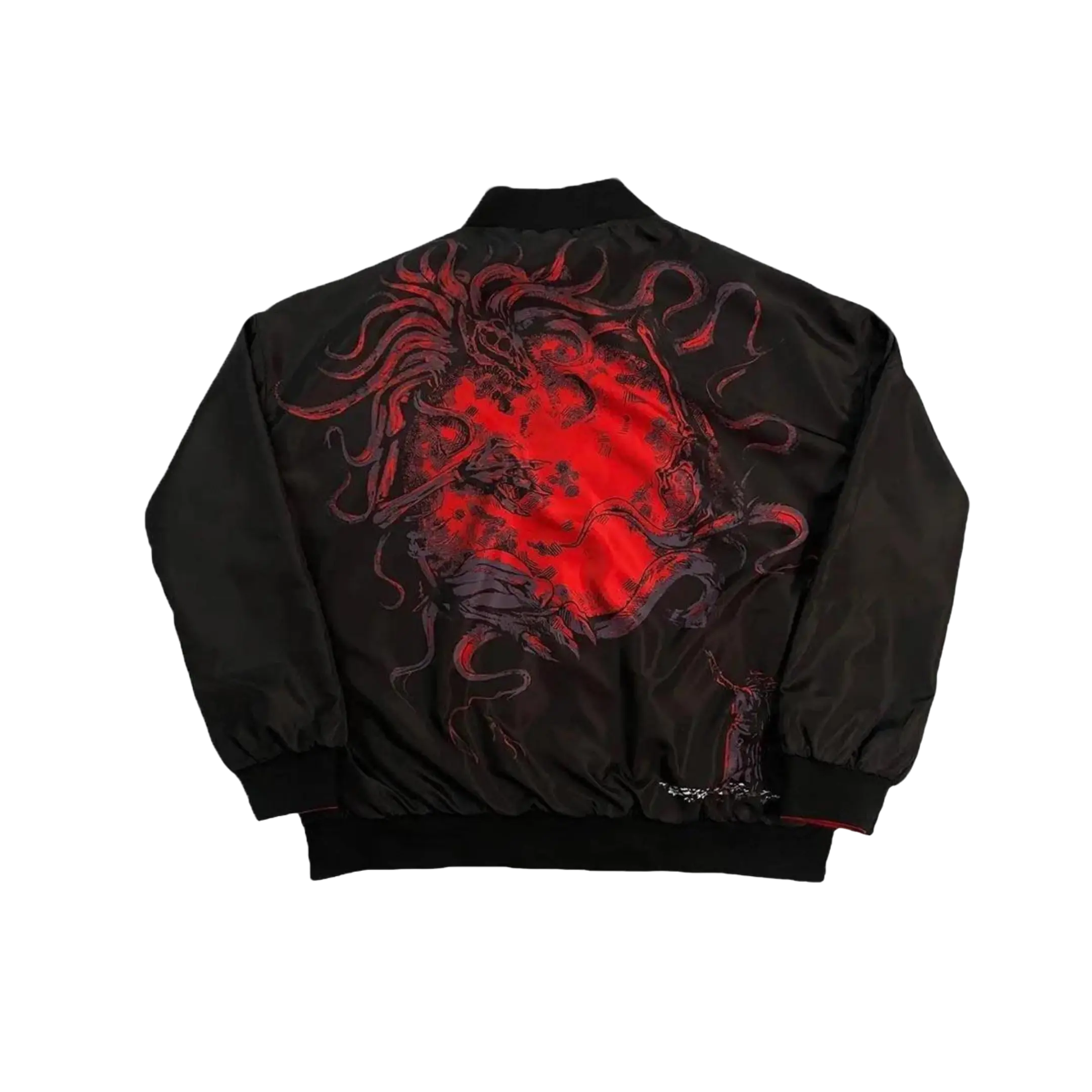 Blood Anime Jacket Cosplay Double-Sided Men's Jacket Men's Clothing Autumn and Winter,Jackets Lightweight Casual Softshell Coat Zipper Sportwear Windbreaker Flight Jacket