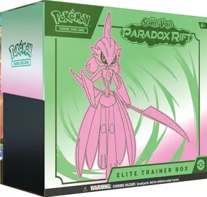 Scarlet Violet Paradox Rift Pokemon Center Elite Trainer Box (Iron Valiant)