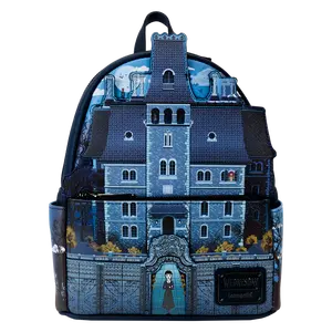 Loungefly Wednesday Nevermore Academy Castle Glow Mini Backpack Loungefly Wednesday Nevermore Academy Castle Glow Mini Backpack