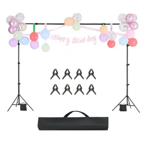 Backdrop Stand Background Stand Kit 7 x 10 ft for Party & Photo Studio