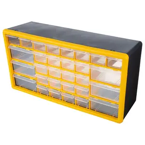 Stalwart 30-Drawer Plastic Small Parts Organize r