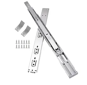 COLLINETS Premium 28-Inch Full Extension Soft Close Ball Bearing Cabinet Drawer Slides, Cold Rolled Steel Furniture Hardware, Pair Pack