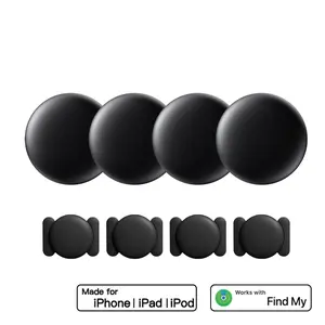 1/ 4Pack GPS Tracker Strong Magnetic Car Vehicle Tracking Anti-loss Positioning Device Car Locator work with iphone Find My APP Mini