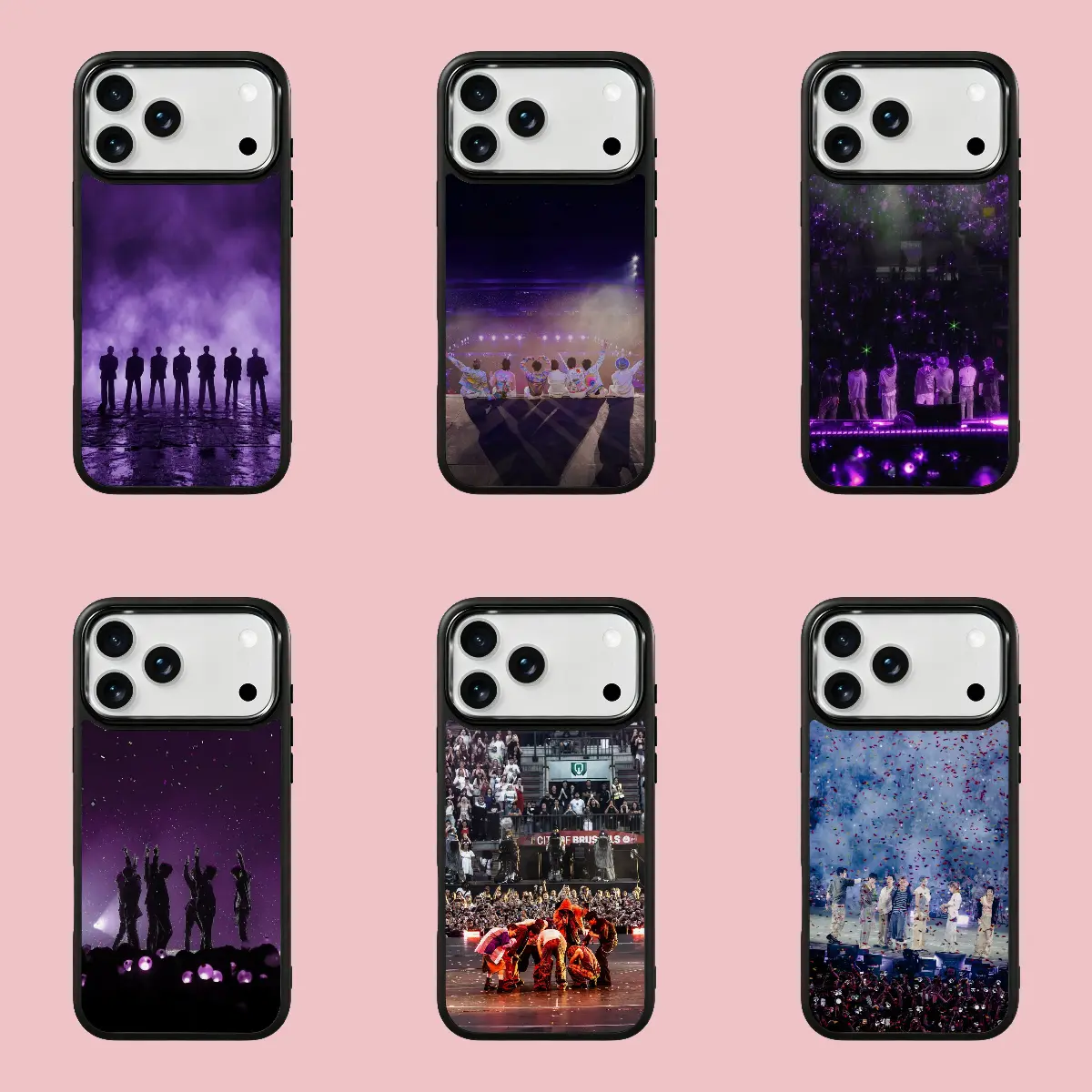 Vintage Bangtan Inspired Phone Case, We Are Back Theme Case, RetroAesthetic Phone Cover, Boy Band Art Case, Kpop Concert Fan Merch, ARMY Style Phone Case for iP 11 12 13 14 15 16 17 Pro Max, Music Lover Gift