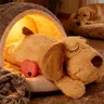 Calming Universal Heart Plush Dog Toy - Soft Chew-Resistant Sensory Toy with Realistic Heartbeat, Sleep Aid, Anxiety Reduction, Barking Stoppage for Anxious Dogs