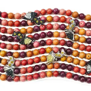 L1365]Crystal Sunset Origami DIY Beads DIY Charms Set