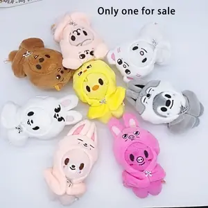 Plush Cloak Doll Keychain Pendant, Concert Peripheral Gift, Soft Plush Accessory, Perfect for Friends and Companions, Cute Soft Keychains