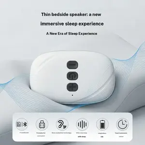 Ultra thin Bluetooth pillow speaker with Bluetooth 6.0, 3D white noise, a soft immersive sound field, an integrated CD player for bedtime music and audiobooks, and a wireless sleep speaker, compatible with Android and iOS