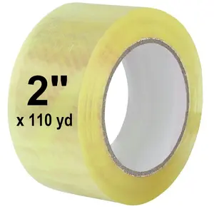 2" Clear Bopp Tape 110 Yards 36 rolls / Cs