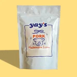 Our NEWEST flavor!  Habanero Lime Pork Yay's Crisps