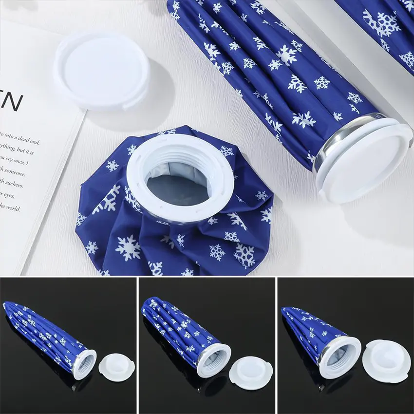 Summer cloth ice pack, sports ice pack, physiotherapy bag, physical cooling, cold compress bag, repeated cold compress, hot compress to cool down and reduce fever