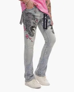 Tenka Stacked Denim Light Blue Wash