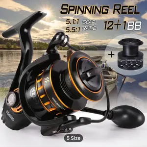 Fishing 12kg Spinning Wheel 5.5:1 Rotation Ratio