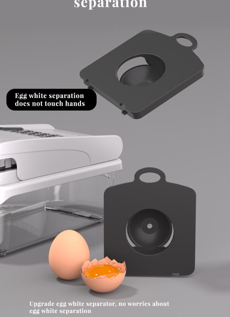 8-Blade Vegetable Chopper Food Slicer Pro SetOnion Chopper, Cabbage SaladChopping,Stainless Steel Blades, HomeUtensils,Cooking Kitchen Gadget