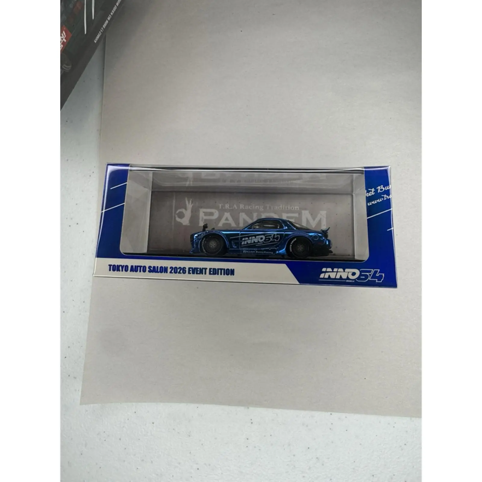 INNO34 Tokyo Auto Salon 2026 Event Edition Model Car Blue Finish Limited Edition Collectible