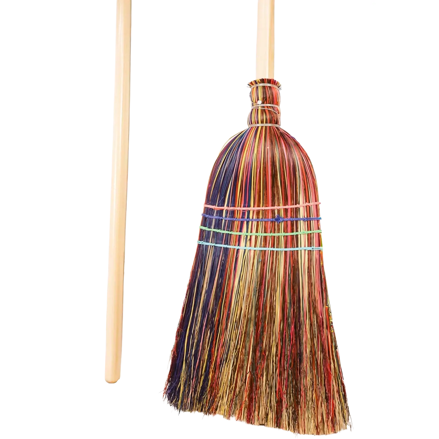 Handmade Farmhouse Broomcorn Broom Handmade Farmhouse Broomcorn Broom