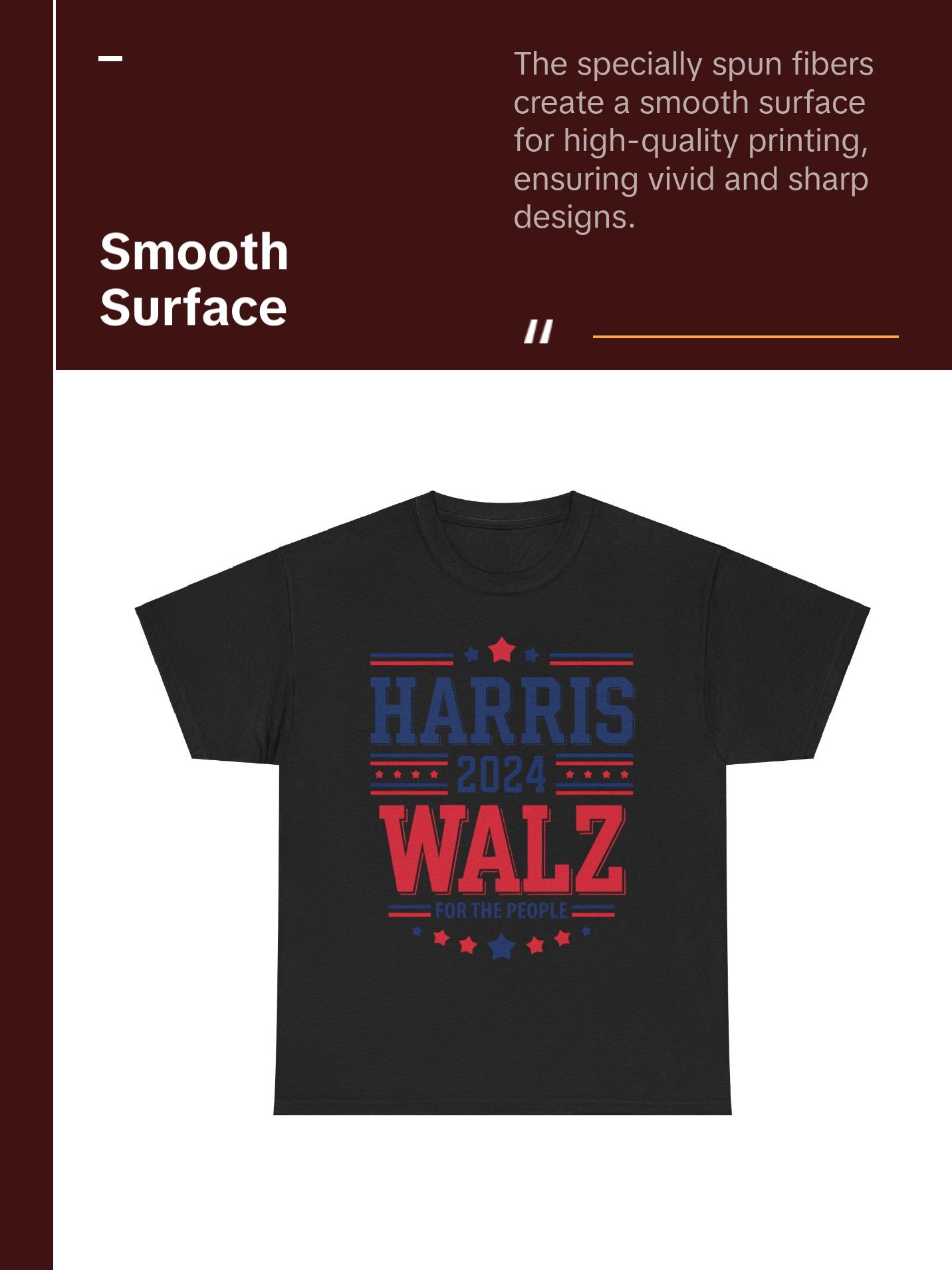 Harris Walz - Unisex Heavy Cotton Tee