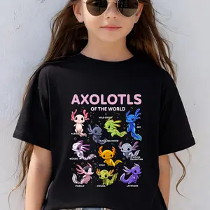 I Axolotl Questions Funny Axolotl Saying for Boys Girls Kids T-Shirt
