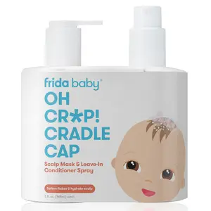 Frida Baby Cradle Cap Flake Fixer Scalp Spray + Scalp Mask Duo