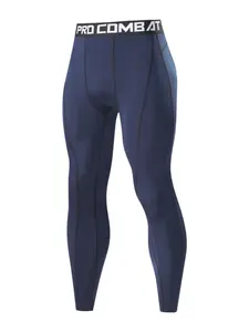 2026 Men's Compression Running Pants with Pockets, High Elastic Quick-Dry Gym Shorts, Sporty Style for All Seasons, Ideal for Basketball & Gym Wear, Compression Leggings, Athletic Running Pants