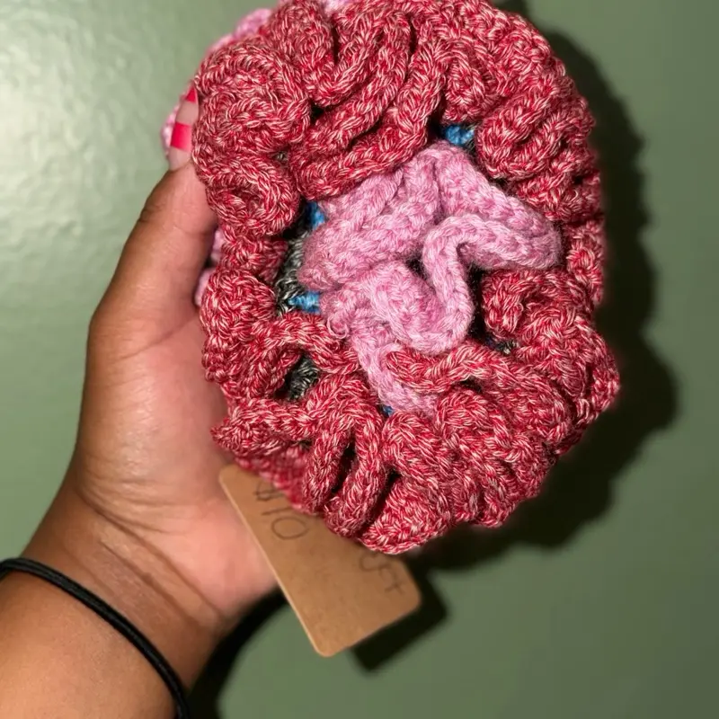 Large Crochet Mobius Fidget Toy, Sensory Stress Relief Tool for Kids and Adults