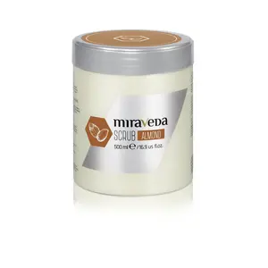 ITALWAX Scrub Almond MIRAVEDA Moisturizing Body Care with Shea Butter and Vitamins for Gentle Exfoliation and Smooth Skin