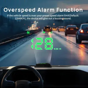 Digital Speedometer Head up Display Car GPS Car Truck Motorcycle Head Up Display Odometer HUD MPH Car Tools Accessory gauge pods custom  gauges  cars h mph