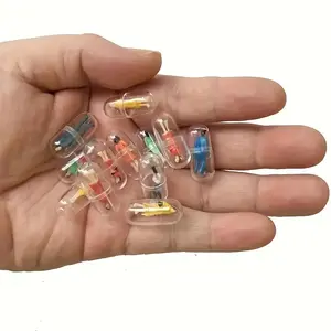 50-Pack 3D Mini-Character Figurines with Retractable Limbs & Hair for Dollhouse & Desktop Displays Vividly Sculpted Capsule Collection