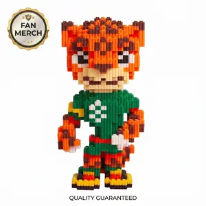Premium Micro Building Blocks Kit with Assembly Tool - 3D Mini Bricks Leopard Puzzle Model, Step-by-Step Challenging Construction Set, Focus & Creative Thinking
