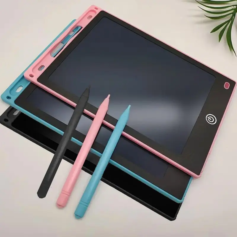 LCD Writing Tablet for Kids - Erasable and Reusable Toddler Doodle Board in 8.5 inch, Ideal Drawing Pad for Educational Learning Toy for Ages 3-8, Perfect Gift for Girls Boys