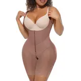 FeelinGirl FeelVibe V-shaped Fajas Colombianas Shapewear Butt Lifter Bodysuit with Zipper Crotch Plus Size Smooth Compression # tim tok shop black friday newarrivals SohoChic