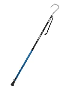 BLUEWING Fishing Gaff 3/5/6ft Fiberglass Gaff Hook Saltwater Fishing Gaffs with Stainless Steel Hook Big Game Gaff for Tuna Shark Marlin Fishing