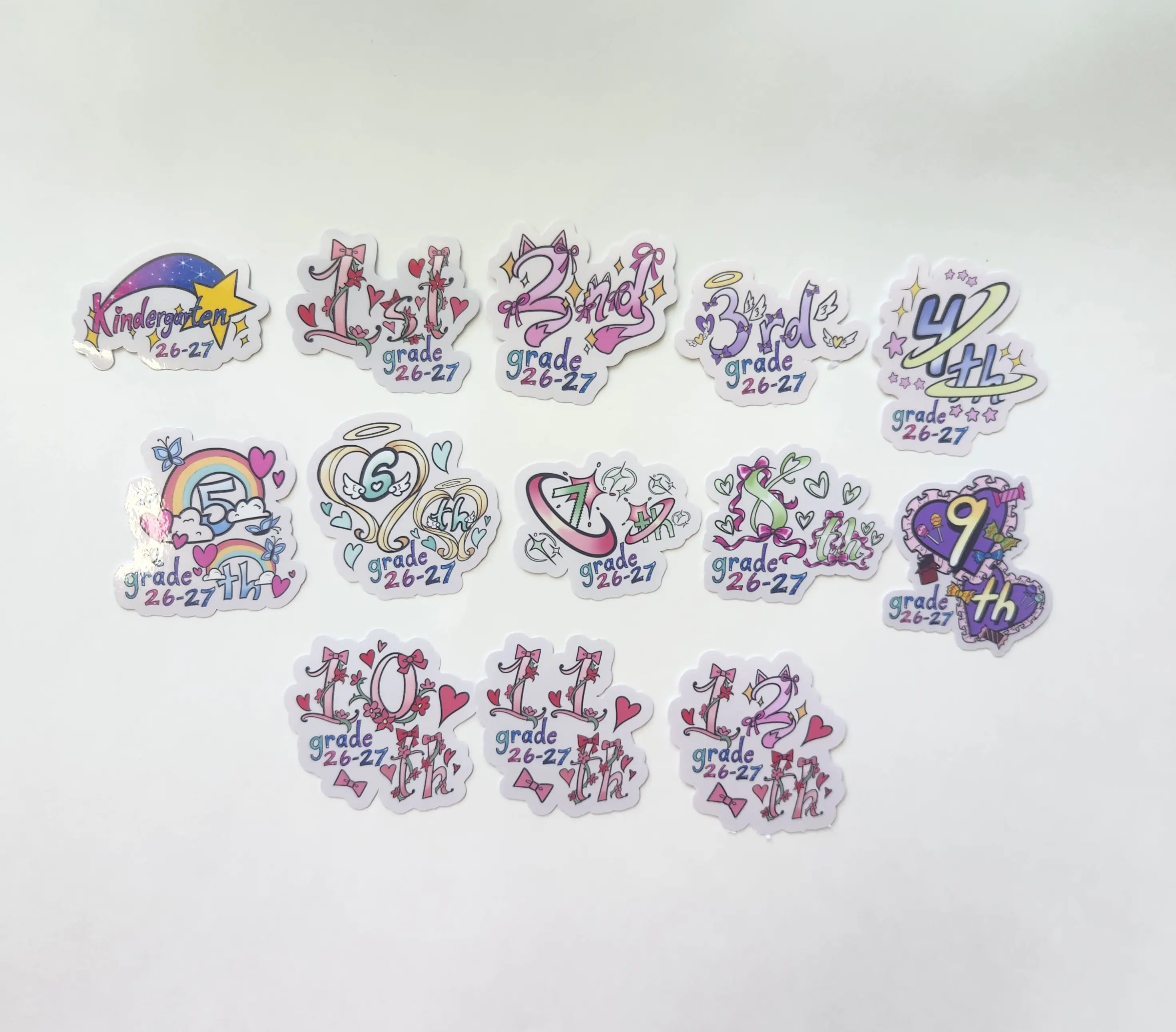 All Grades Sprinkle Stickers 2026–2027