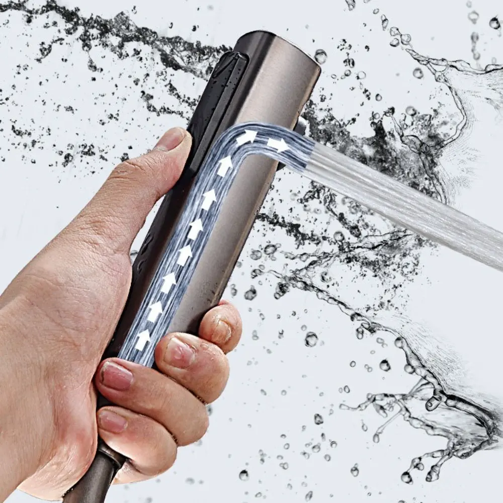 1PC Dual Outlet Portable Bidet Pressurized Toilet Bidet Sprayer 1/2" Universal Shower Head Handheld Bidet Bathroom Accessories