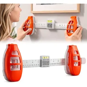 1/2/3 Pcs Level Ruler Picture Hanging Tool with Built-in Bubble, 3-in-1 Precision Marking Guide & Wall Level, Easy Picture Hanger Alignment Kit for Mirrors & DIY Home Decor