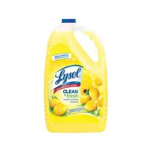 212 MAIN Lysol Multi-Surface Cleaner - 144oz Industrial Size Pack of 4, Mold-Fighting, for Kitchens/Bath, Sparkling Clean for Household Use