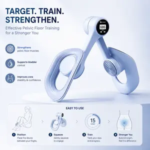Trainer with Smart Display – Adjustable Pelvic Floor Exerciser for Women, Postpartum Recovery & Core Strength