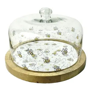 Temp-tations Special Edition 13" Cake Plate with Dome Glass Lid