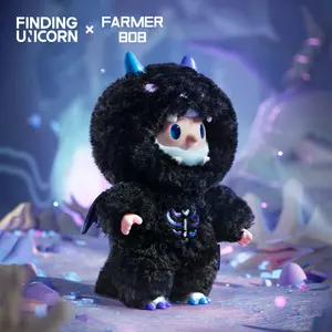 [FINDING UNICORN] 【Live Unboxing】 FARMER BOB Ani-Dragon Mirage Series Blind Box Plush Cute Figures Desktop Ornament Collectible Toys Birthday Gifts