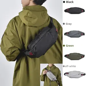 Men's Minimalist Oxford Cloth Chest Bag - Large Capacity Outdoor Sports Waist Pack, Fashion Oblique Shoulder Carryall for Mobile Phones, Bag for Purchase