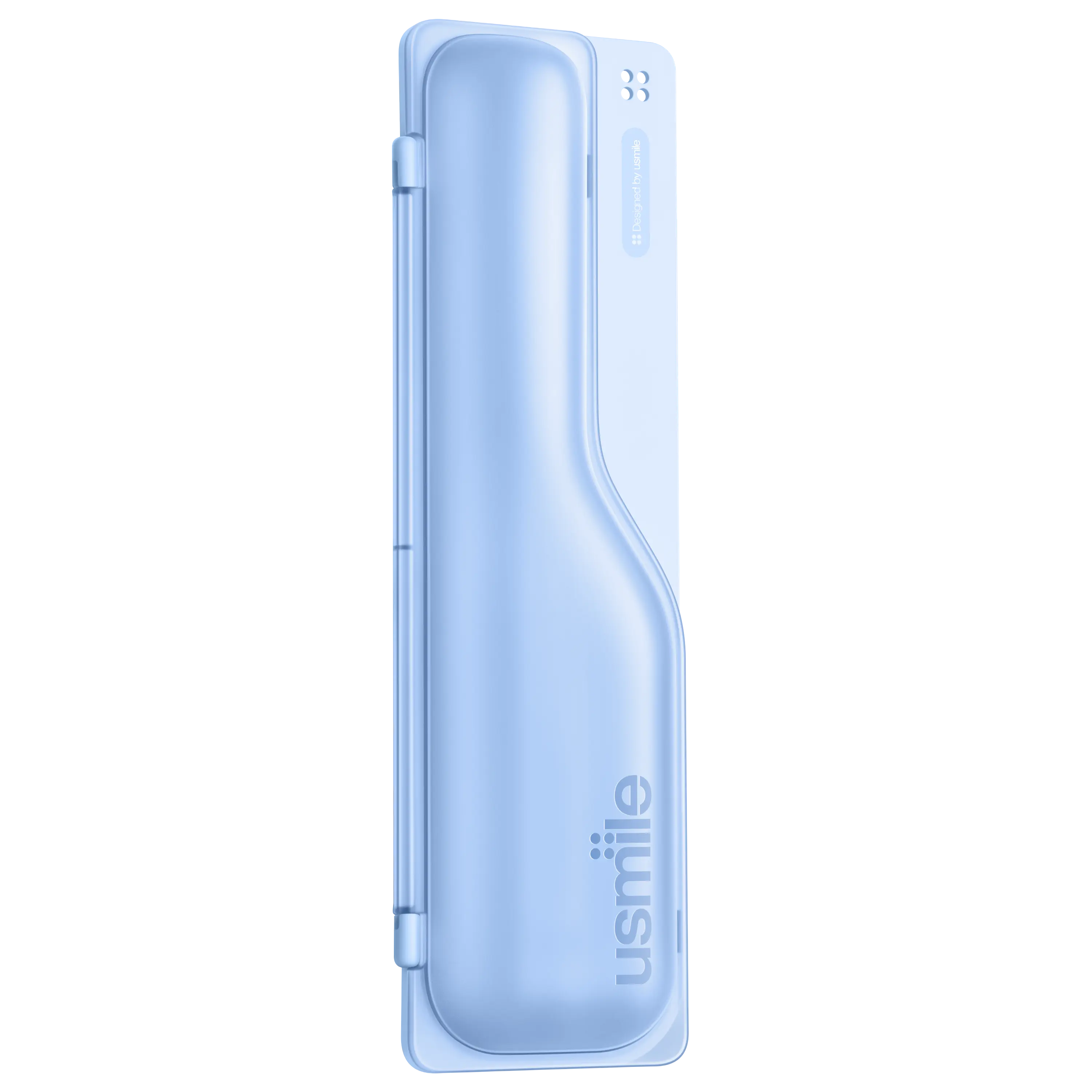 usmile Toiletry Storage Case for Electric Toothbrushes, Baby Blue Gift Option