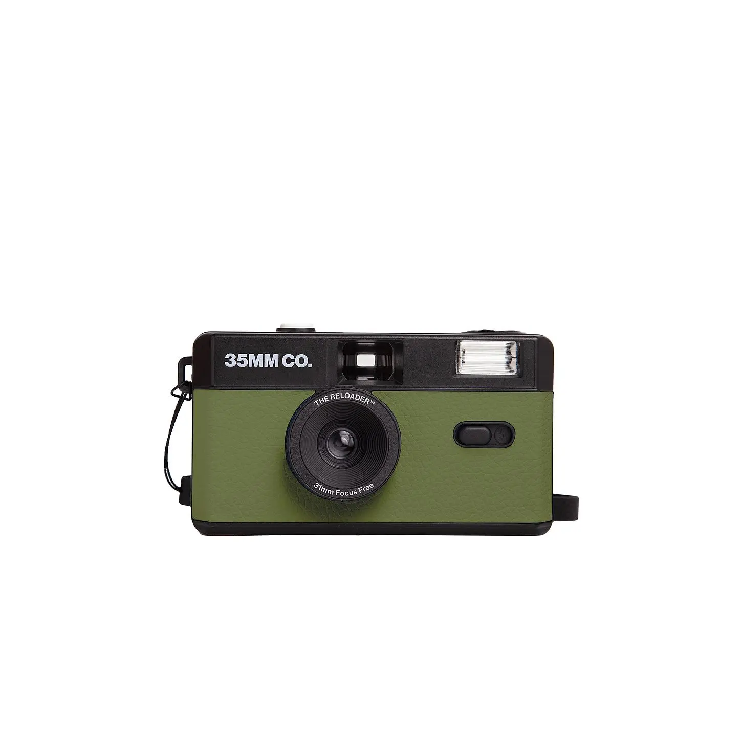 35mm Co. The Reloader Reusable Film Camera in Olive Martini