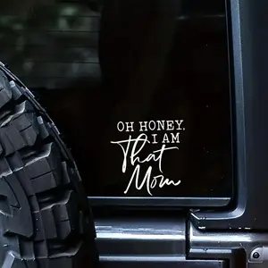 Fashion Letter Pattern Car Sticker, Car Exterior Decorative Sticker, Car Decals for SUV, Laptop, Motorcycle, Window, Decoration, Sticker For Cars