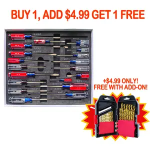 Replaceable Screwdriver Bits Set, Multi-Function Drill Bit Kit for Hand Tools Applications,summervibes
