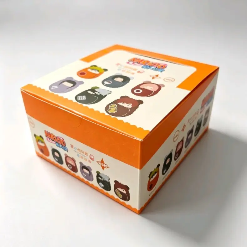 Rumi Naruto Shippuden Blind Box Plush Doll | Cute Fuzzy Bear Series Anime Mystery Box | Naruto Sasuke Kakashi Toy