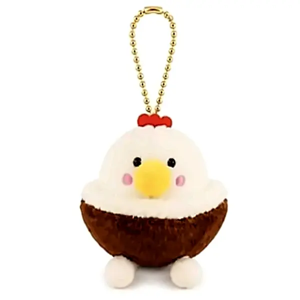 Cute Baby Chick Plush Bag Charm – Mini Keychain