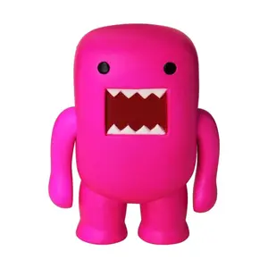 Domo 4" Vinyl Figure: Black Light Pink