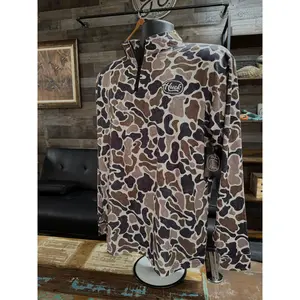 Slough Camo - Quarter Zip Pullover
